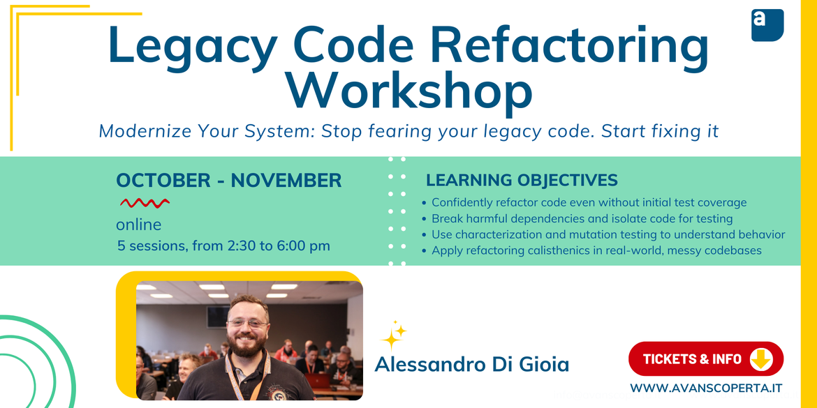Legacy Code Refactoring Workshop