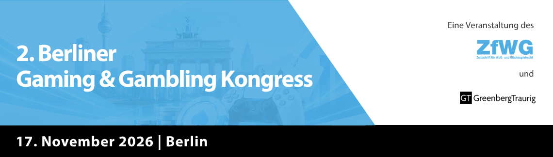 2. Berliner Gaming & Gambling Kongress