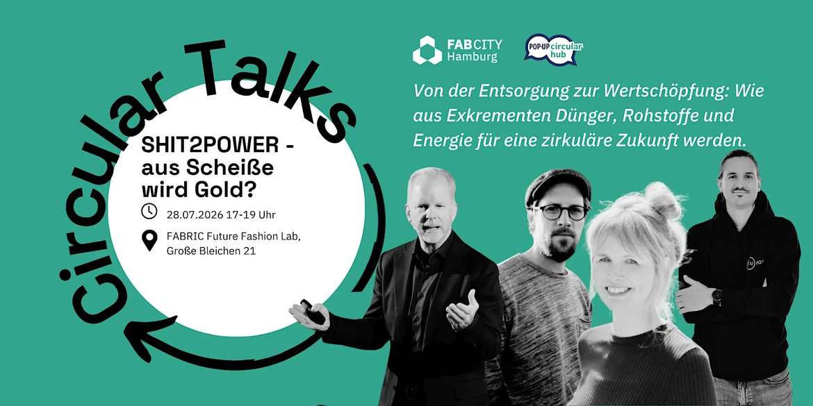 Circular Talk: SHIT2POWER - aus Scheiße Gold machen?