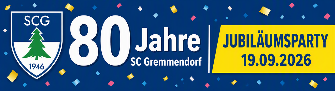 80 Jahre SC Gremmendorf - Jubiläumsparty