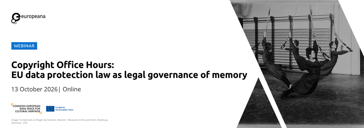 Copyright Office Hours:  EU data protection law as legal governance of memory