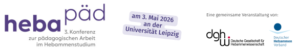 HebaPäd 2026 - 3.Konferenz zur pädagogischen Arbeit im Hebammenstudium