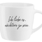 Tasse Nüchtern