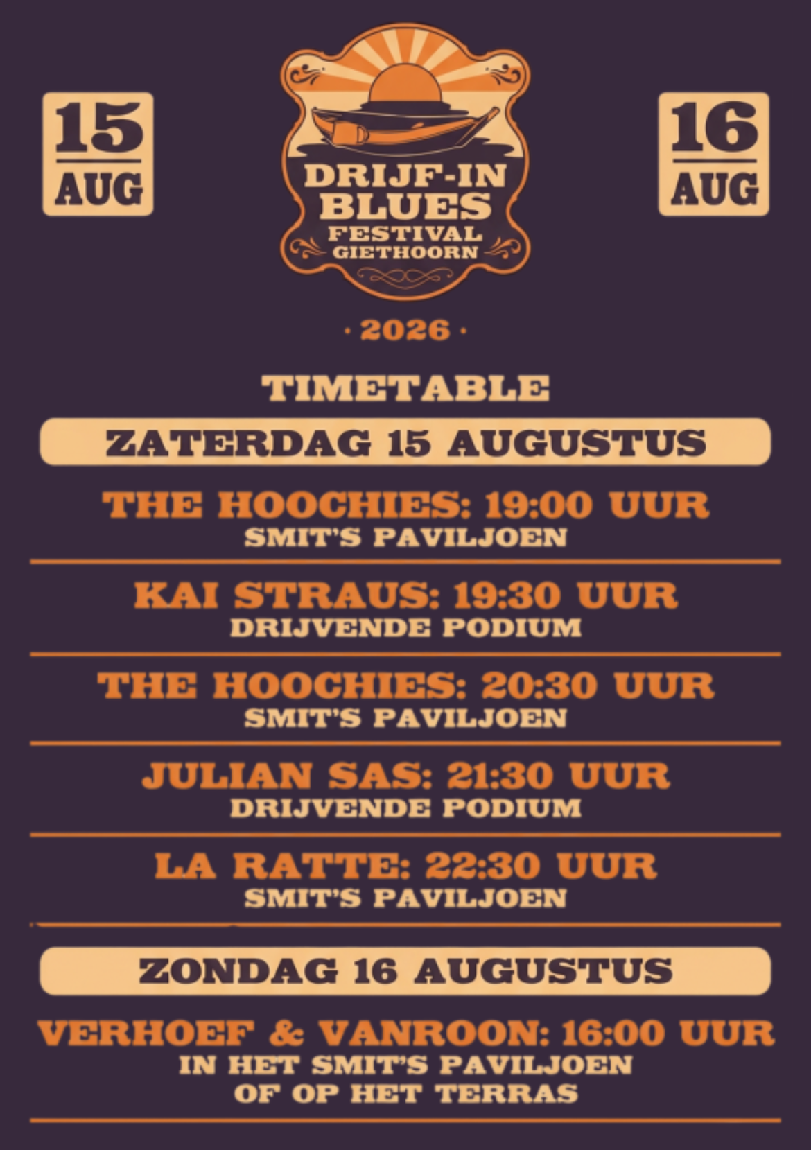 Drijf-in Blues Giethoorn