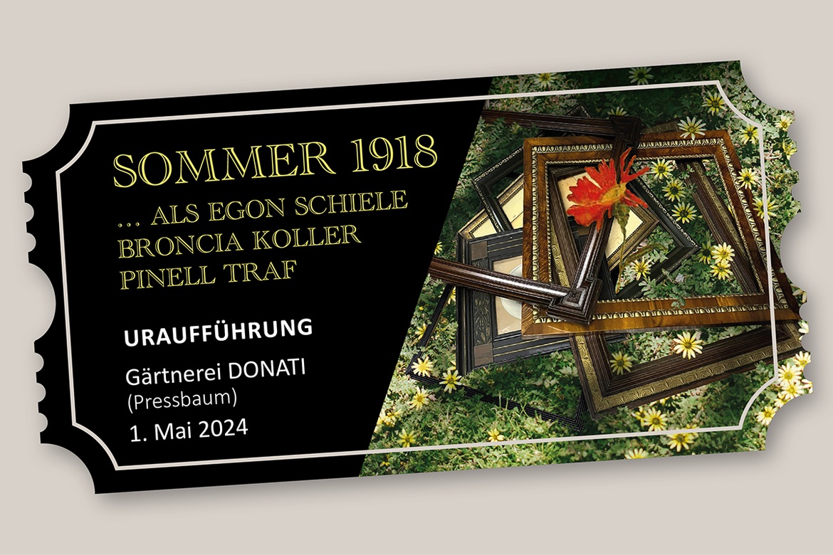 Sommer 1918 … als Egon Schiele Broncia Koller Pinell traf