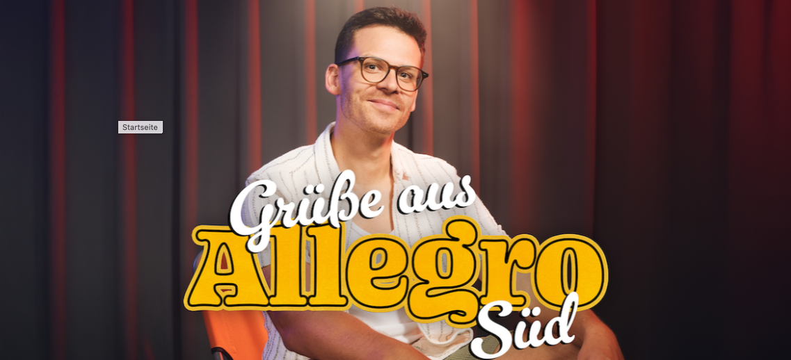 MARTIN FRANK - Grüße aus Allegro Süd (Stadthalle 2 Deggendorf)