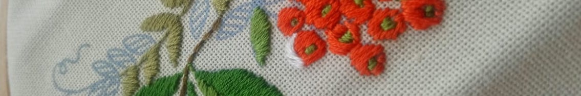 Pflanzenmotive Sticken - Workshop