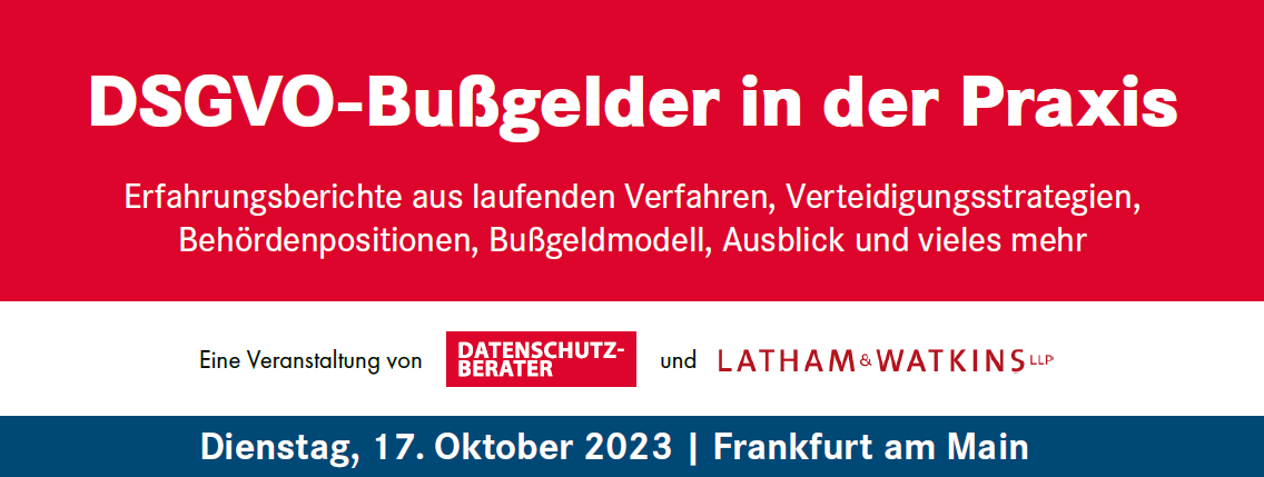 DSGVO-Bußgelder in der Praxis