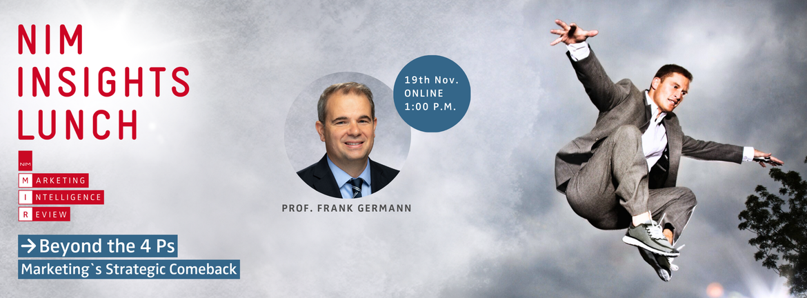NIM Insights Lunch: Beyond the 4 Ps: Marketing`s Strategic Comeback