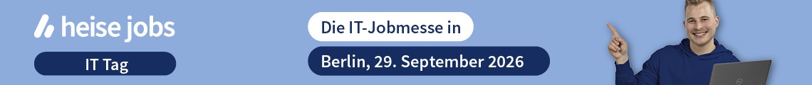 heise jobs IT Tag Berlin 2026