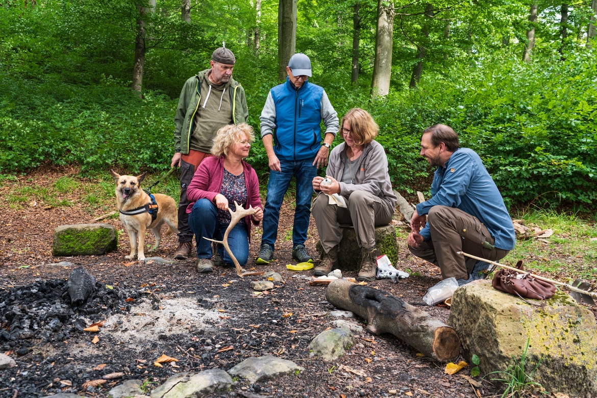 Eiszeitliche Rentierjäger im Weserbergland