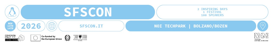 SFSCON - South Tyrol Free Software Conference