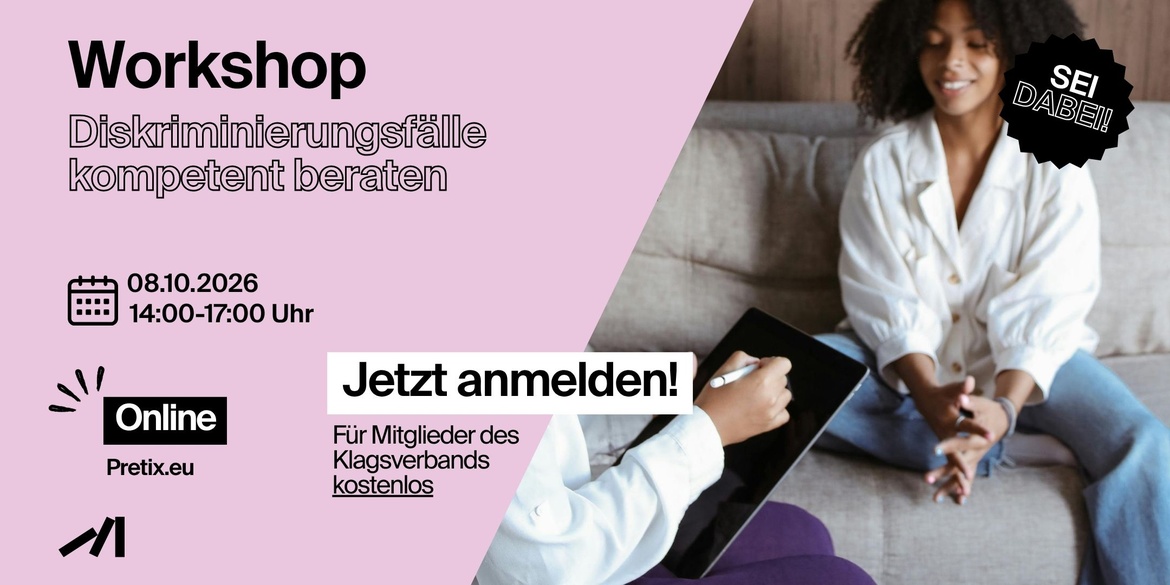 Diskriminierungsfälle kompetent beraten