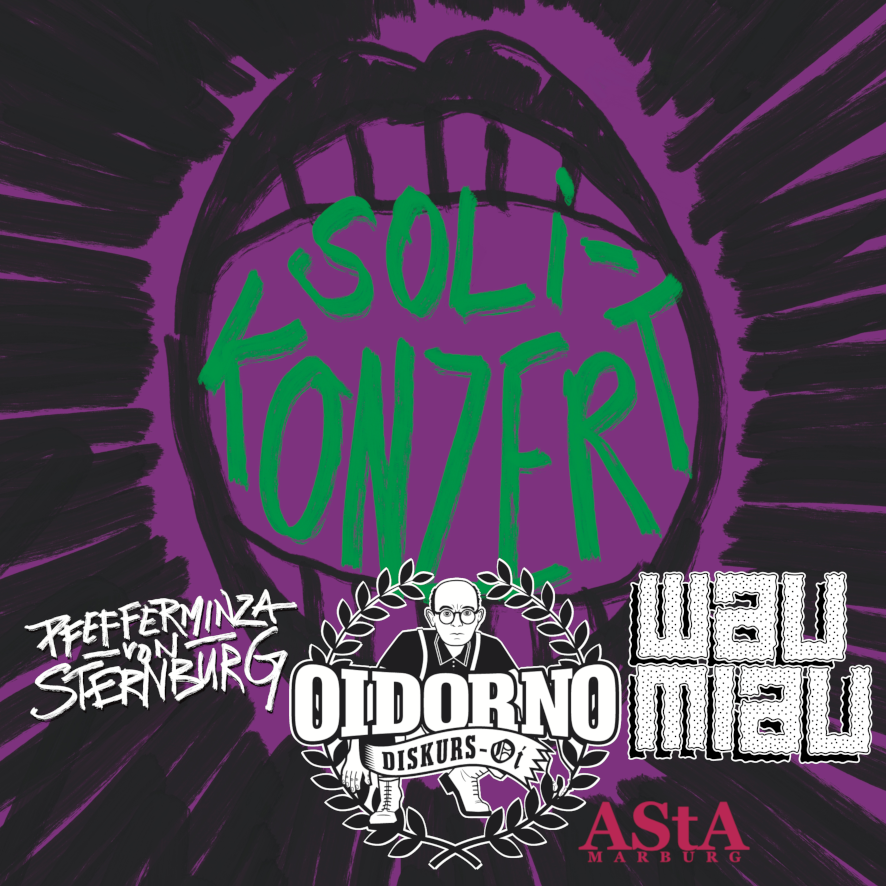 Solikonzert für die Kampagne für Betroffene rechter Gewalt in Chemnitz-Marburg mit Oidorno  live | Trauma Marburg