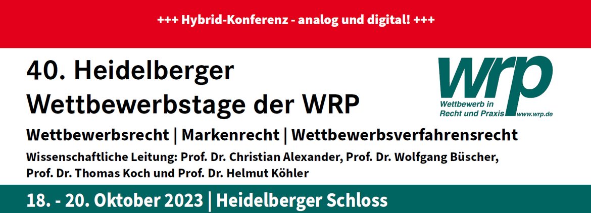 40. Heidelberger Wettbewerbstage 2023