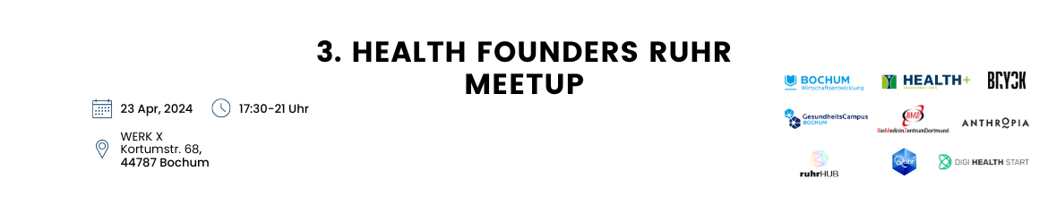 Health Founders Ruhr Meetup