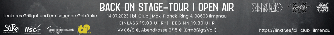 BACK ON STAGE -Tour-2023