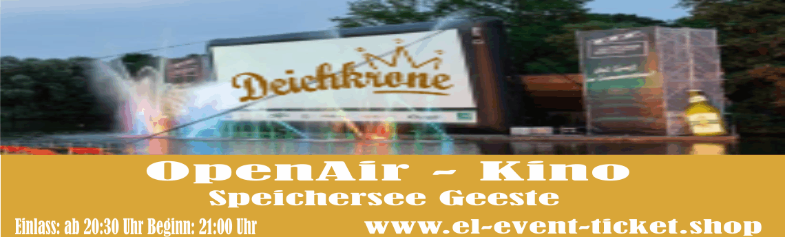 Strand Open Air Kino am Speichersee Geeste