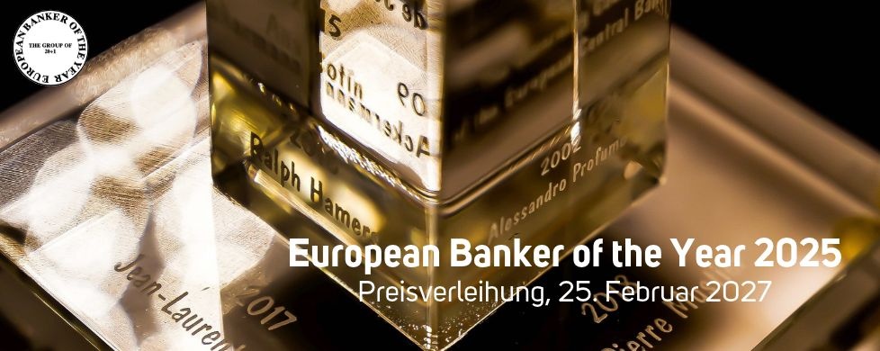 European Banker of the Year 2025 - Preisverleihung