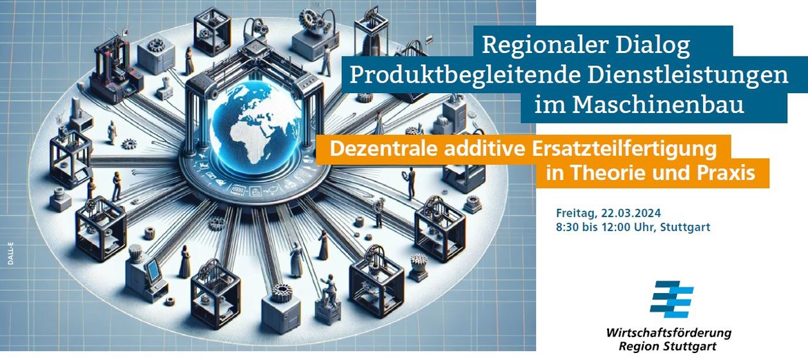 27. Regionaler Dialog: „Dezentrale additive Ersatzteilfertigung in Theorie und Praxis"