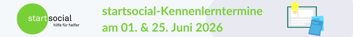 startsocial-Kennenlerntermine 2026