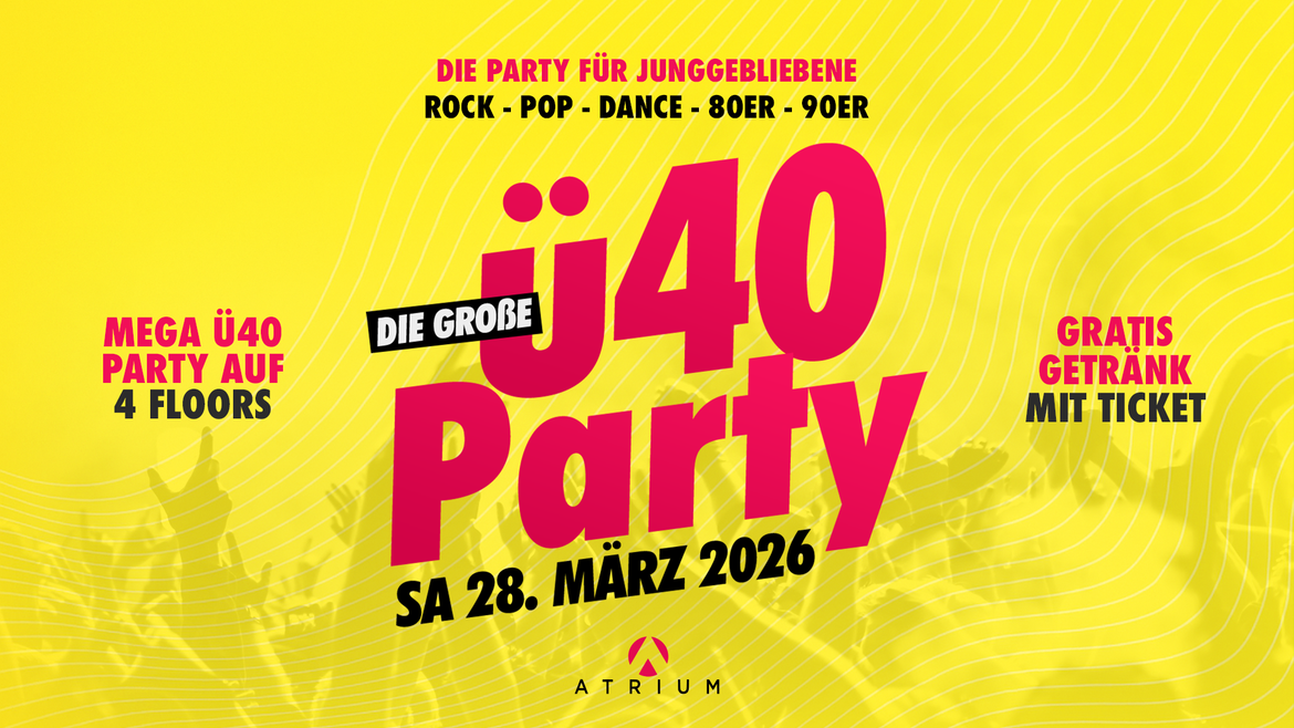 DIE GROßE Ü40 PARTY I KIEL