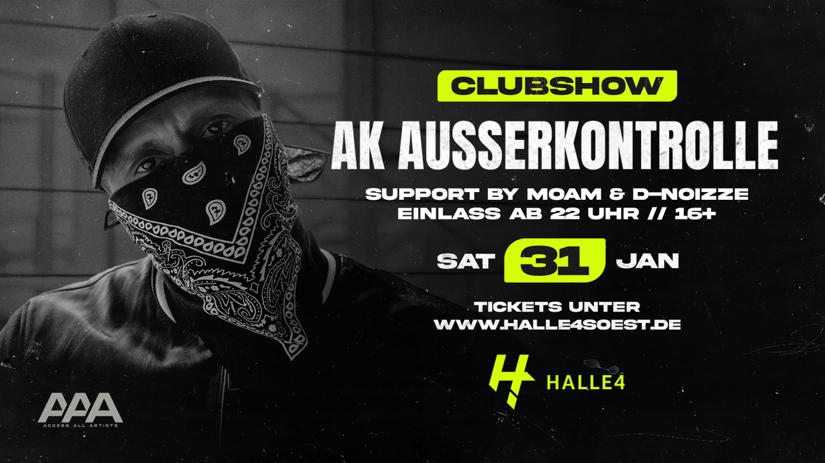 AK AUSSERKONTROLLE CLUBSHOW - 31.01.2026
