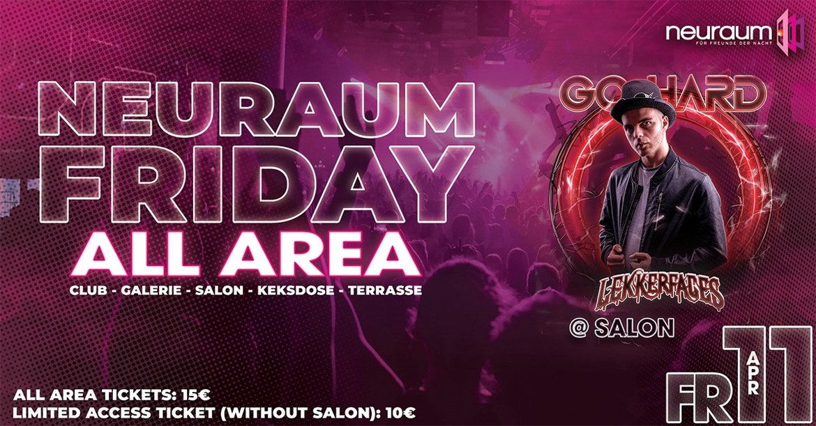 🚨 GO HARD SPECIAL w/ LEKKERFACES @ Salon 🚨