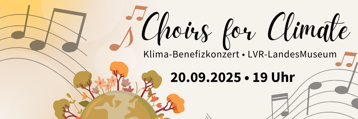 Choirs for Climate · Klima-Benefizkonzert