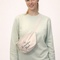 Neu! Hip Bag "Hey du wunderbarer Mensch". Farbe: offwhite, Druckfarbe schwarz