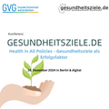 Konferenz Gesundheitsziele.de - Health in All Policies