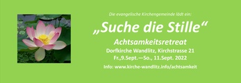 Achtsamkeitswochenende