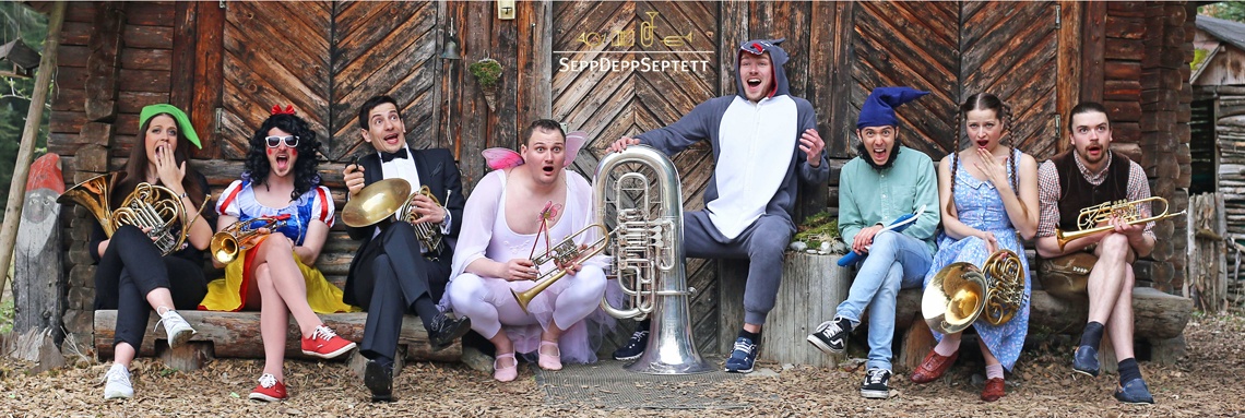 Eröffnungskonzert: SeppDeppSeptett - Acht auf einen Streich