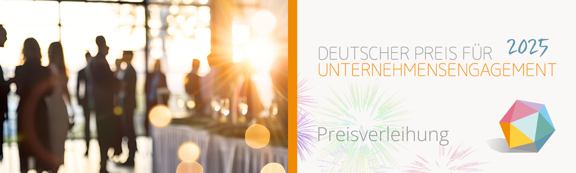 Preisverleihung Deutscher Preis für Unternehmensengagement