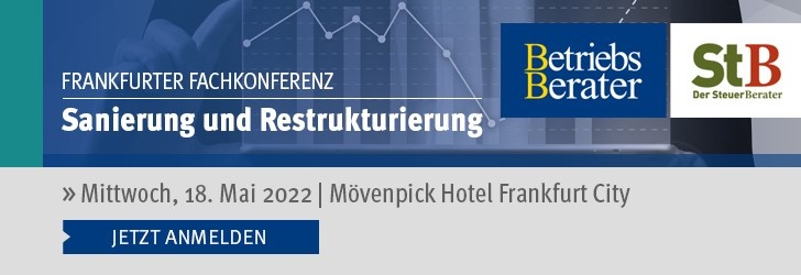Frankfurter Fachkonferenz Sanierung und Restrukturierung