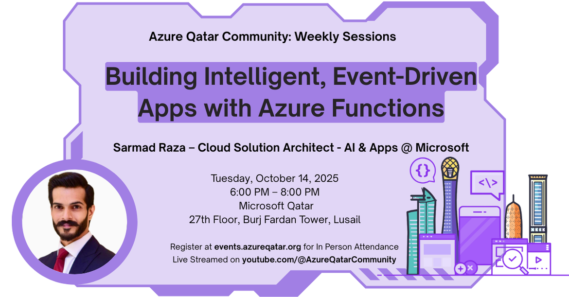Building Intelligent, Event-Driven Apps with Azure Functions