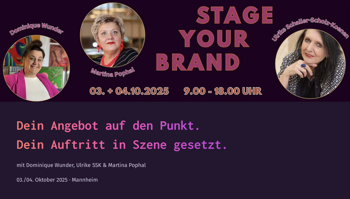 Stage your brand