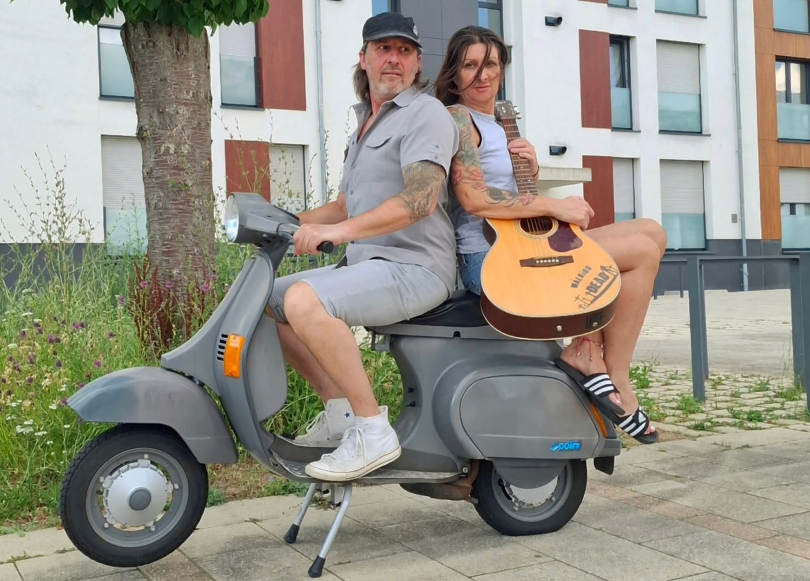Ute & Alexander im Sommergarten