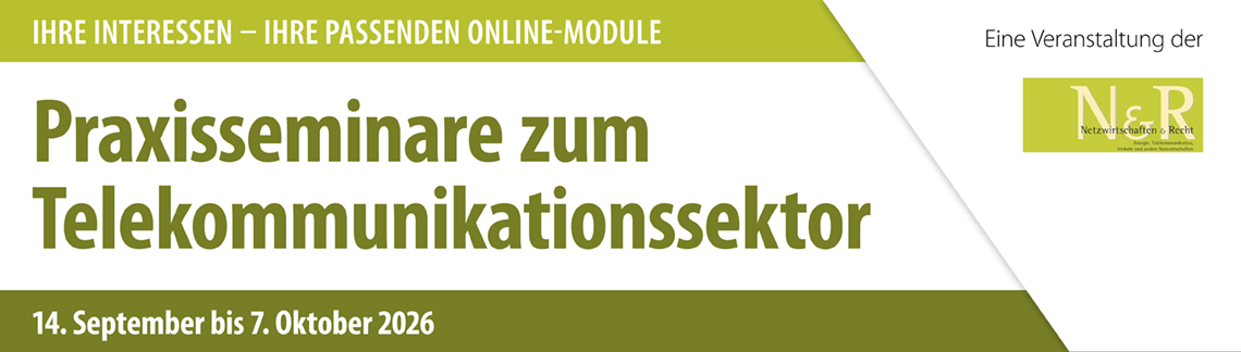 Praxisseminare zum Telekommunikationssektor 2026