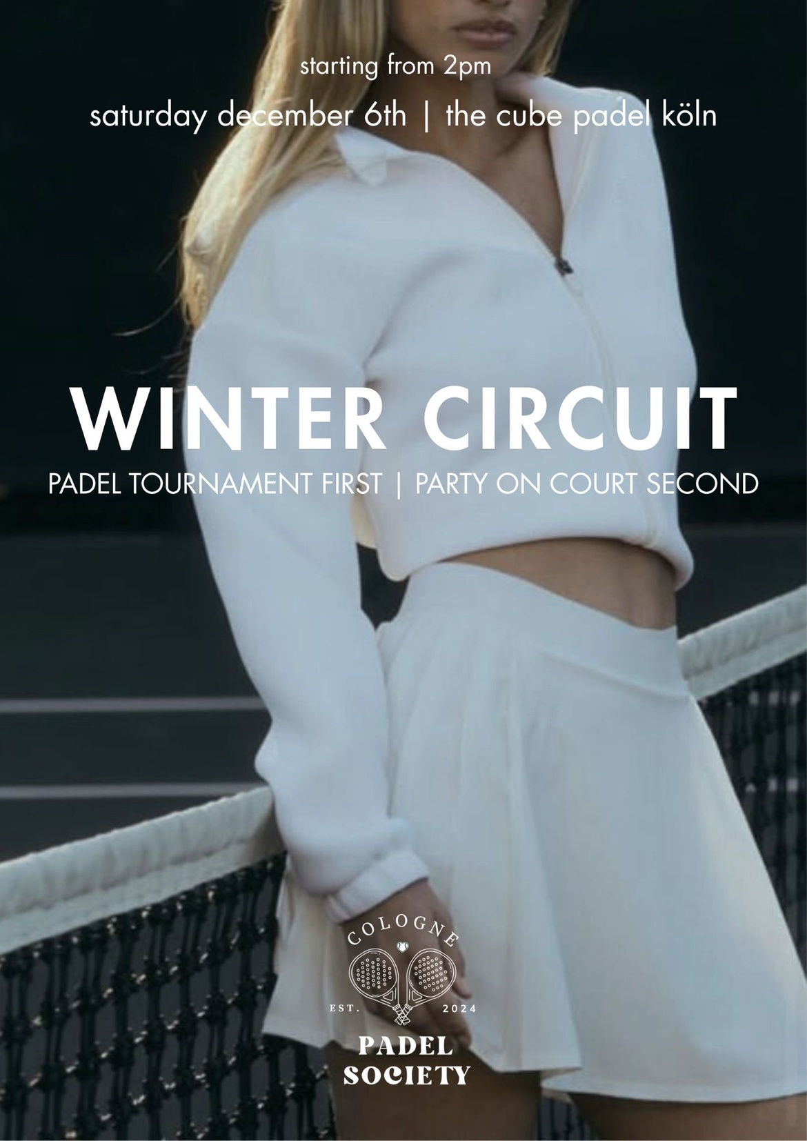 Padel Society x The Cube- Winter Circuit Part I