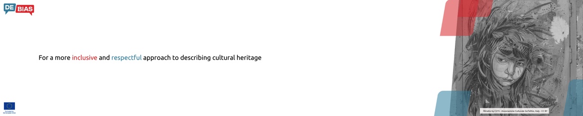 De-biasing digital cultural heritage collections