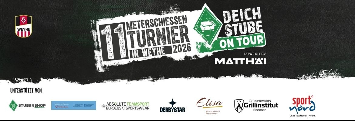 DeichStube 11-Meterschießen Turnier 2026 Weyhe