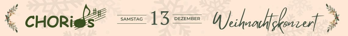 Weihnachtskonzert CHORios Leipzig 2025