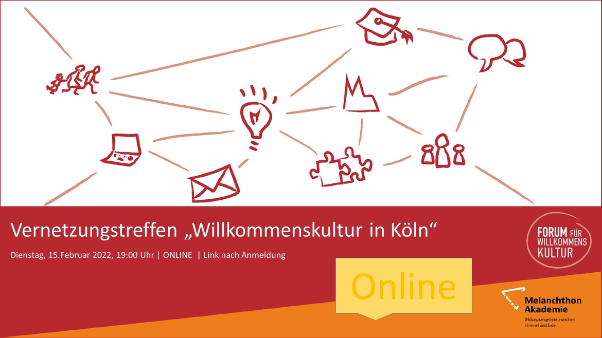 ONLINE-Vernetzungstreffen “Willkommenskultur in Köln”