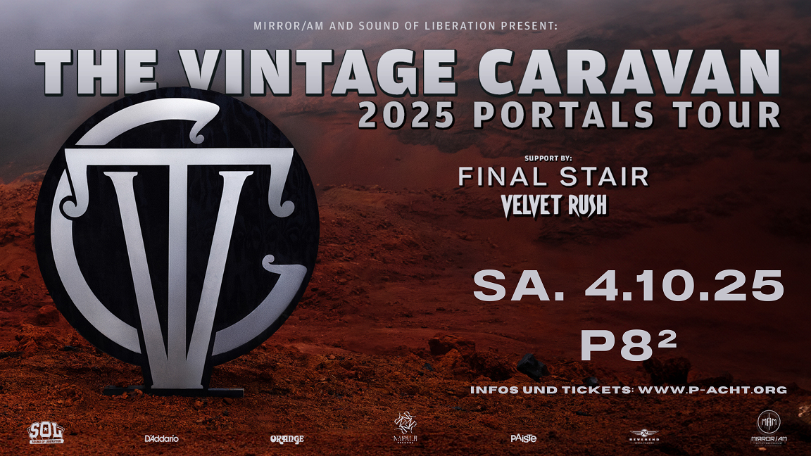 THE VINTAGE CARAVAN (ISL)  + VELVET RUSH (GER) + FINAL STAIR (GER)