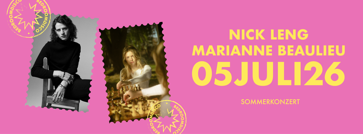 05.07.26 Sommerkonzert mit Nick Leng & Marianne Beaulieu