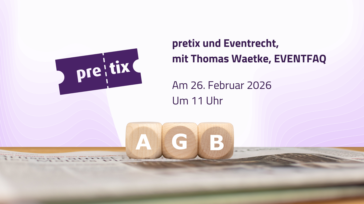 pretix und Eventrecht, mit Thomas Waetke, EVENTFAQ