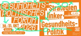 Gesundheitspolitisches Forum 2026
