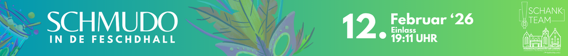 Schmudo in de Feschdhall 2026