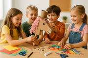 Hobby Horse basteln & Hindernisparcours ab 5 Jahren